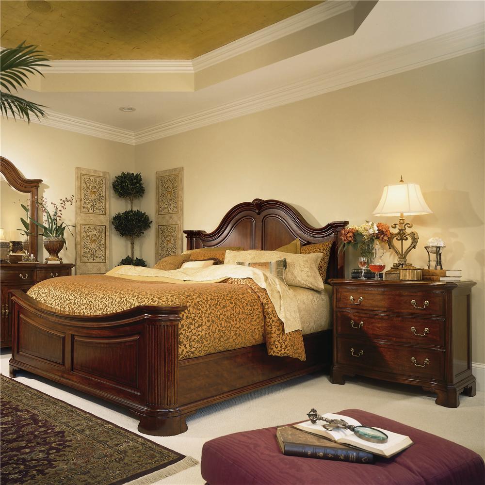 Cherry Grove Th King Traditional Mansion Bed By American Drew Cherry Grove Th King Traditional Mansion Bed By American Drew